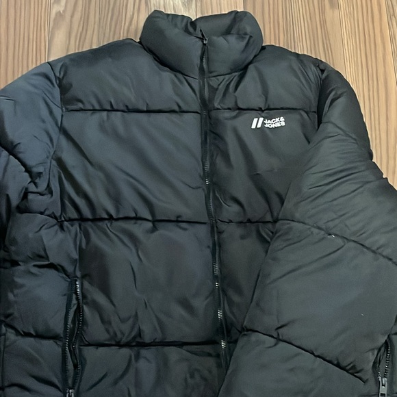 Jack &Jones High Neck Puffer Jacket - Picture 3 of 5